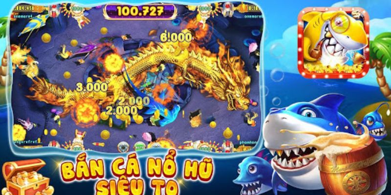 Bắn cá rồng giao diện thân thiện